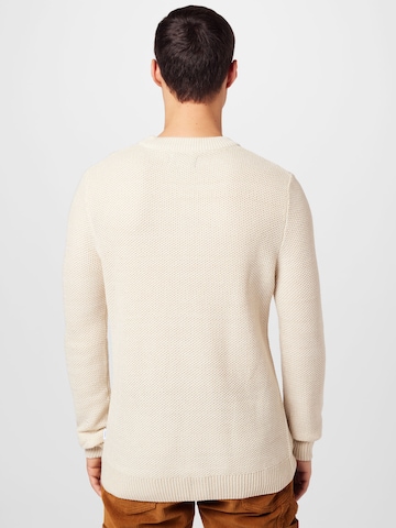 Pull-over 'Blake' JACK & JONES en beige