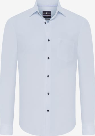 DENIM CULTURE Regular fit Overhemd in Blauw: voorkant