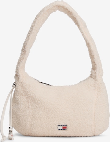 Tommy JeansTorba za na rame - bež boja: prednji dio