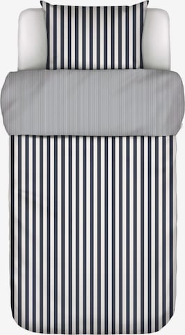 Marc O'Polo Bettbezug ' Classic Stripe ' in Blau: Vorderseite