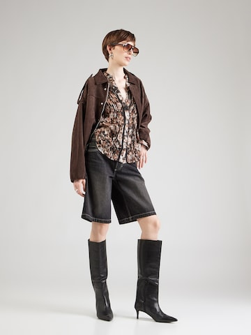 brūns GUESS Blūze 'New Josette'