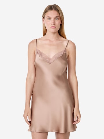 ETAM Negligée 'Milky' in Grau: Vorderseite