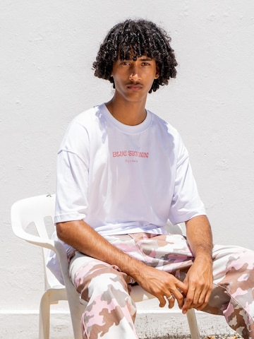 BLUE SKY INN Shirt 'Piña Colada'‌‌‌‌‌ in Weiß