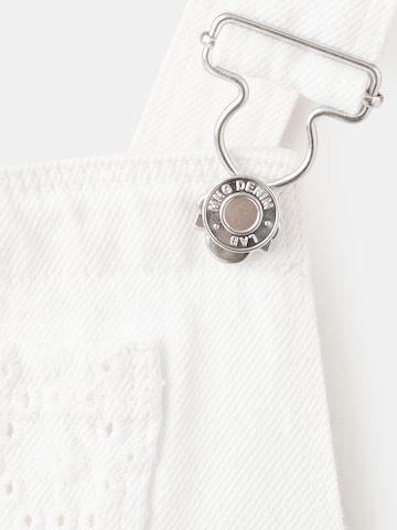 MANGO KIDS regular Overalls 'BLANCA' i hvid