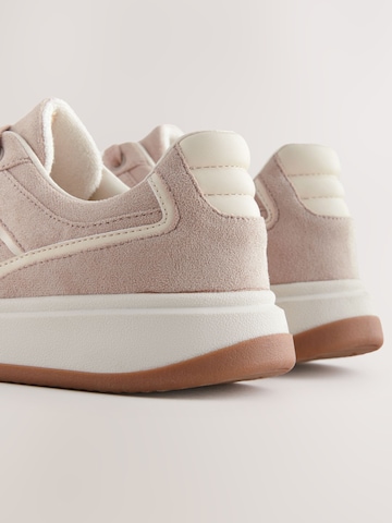 Sneaker low de la Next pe roz