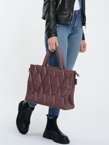 Maze Handtasche in Lila: Vorderseite