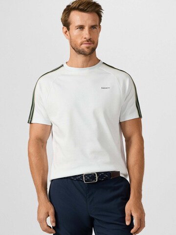 Maglietta di Hackett London in bianco: frontale