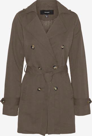 VERO MODA Mantel 'Chloe' in Braun: Vorderseite