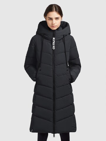 khujo - Sobretudo de inverno 'Mikia' em preto: frente