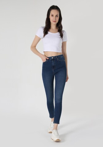 Colin's Slimfit Jeans in Blauw