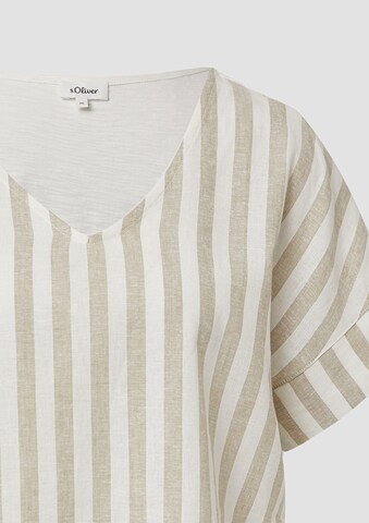 s.Oliver Shirt in Bruin