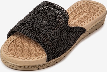Brasileras - Sandalias 'Bohooz' en negro: frente