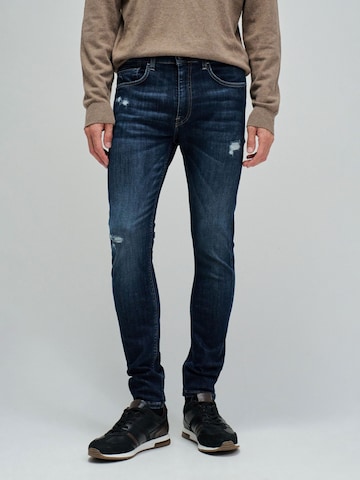 Salsa Jeans Skinny Jeans in Blauw: voorkant