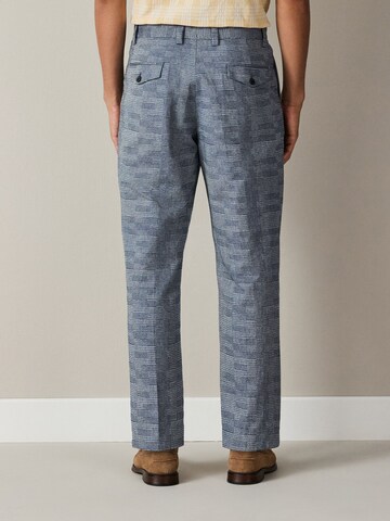 regular Pantaloni con pieghe di Next in blu
