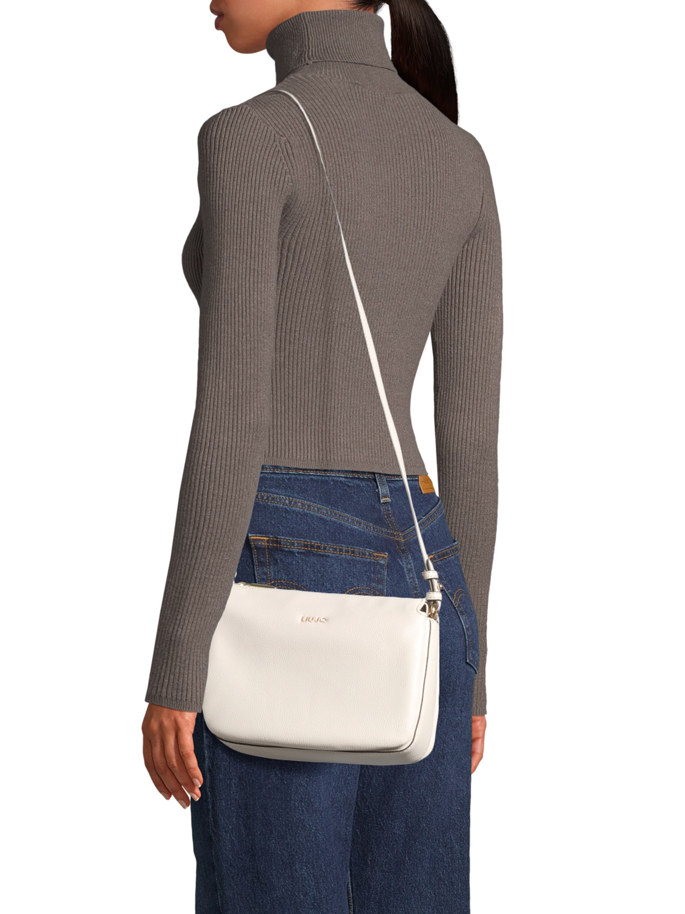 Liu Jo Crossbody Bag 'ECS' in Beige: front