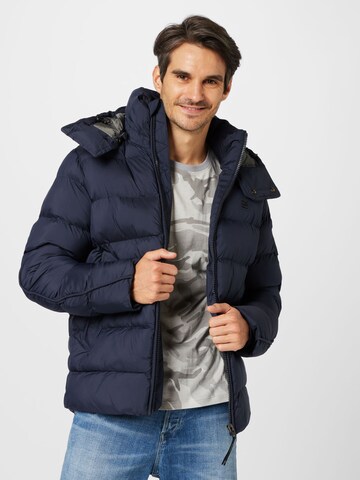 Veste fonctionnelle G-Star RAW en bleu : devant