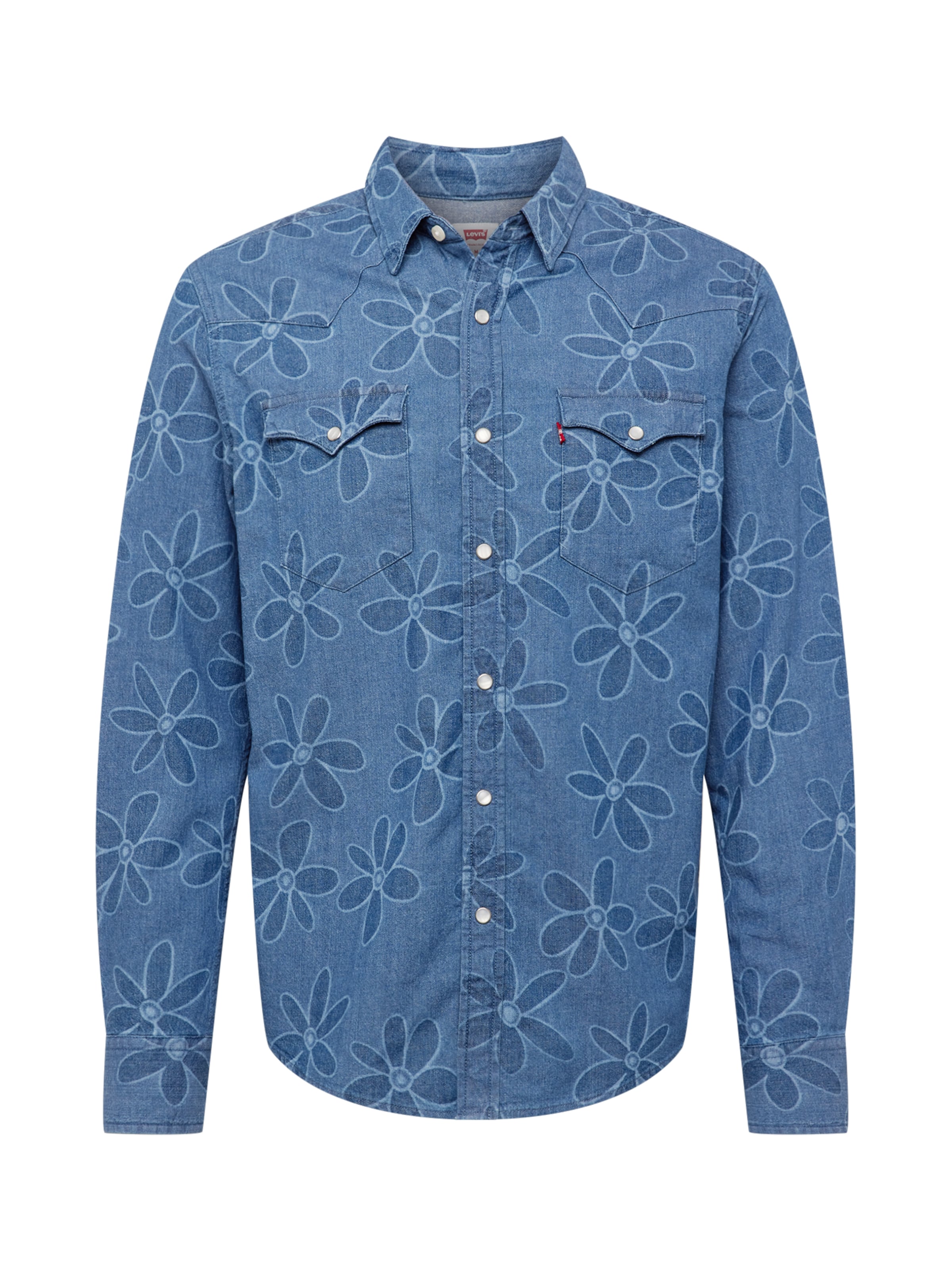 Regular fit Camicia 'Classic Western Standard' di LEVI'S ® in blu: frontale