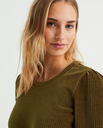 WE Fashion Sweatshirt in Groen