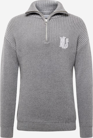 BLS HAFNIA Sweater in Grey: front