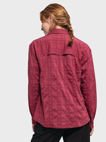 Schöffel Blusen ' Bike Blouse Style Jalpuh WMS ' in Rot