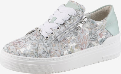 WALDLÄUFER Sneaker in mint / orange / schwarz / silber, Produktansicht