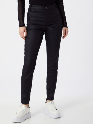 Skinny Pantalon 'Jolie' FIVEUNITS en noir : devant