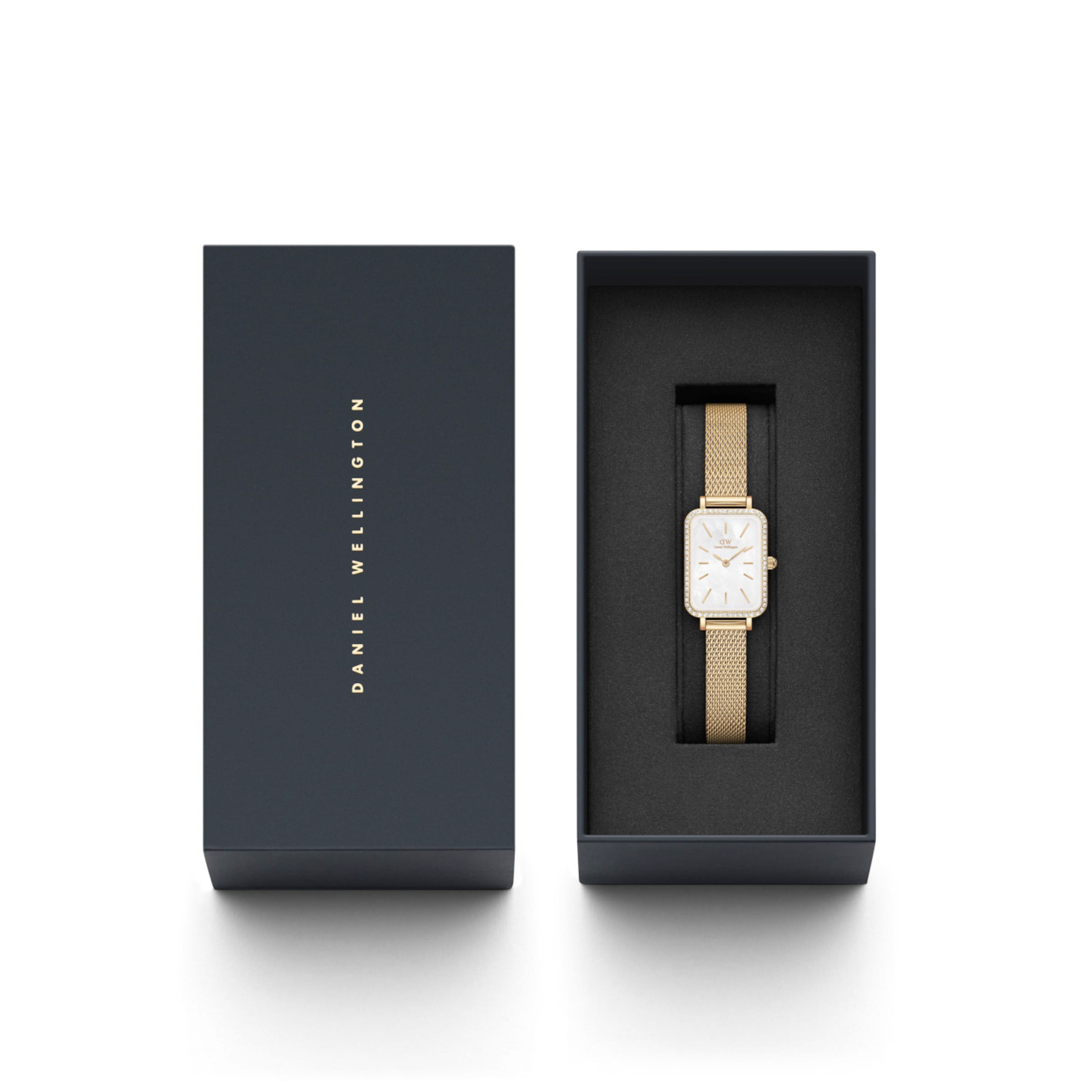 Montre à affichage analogique Daniel Wellington en or
