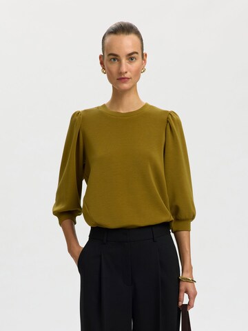 SELECTED Sweatshirt 'TENNY' in Rot: Vorderseite