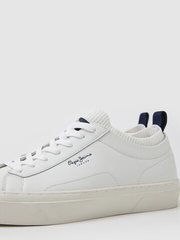Pepe Jeans Sneaker 'Yogi Sock' in Weiß