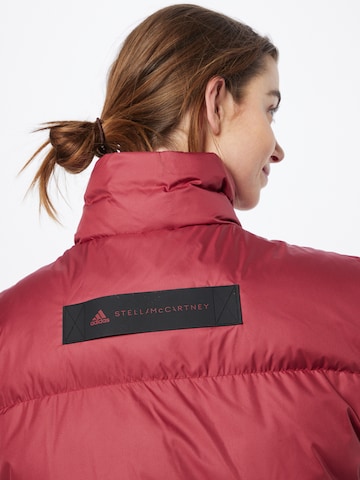 ADIDAS BY STELLA MCCARTNEY - Coletes desportivos 'Padded Winter Gilet' em vermelho