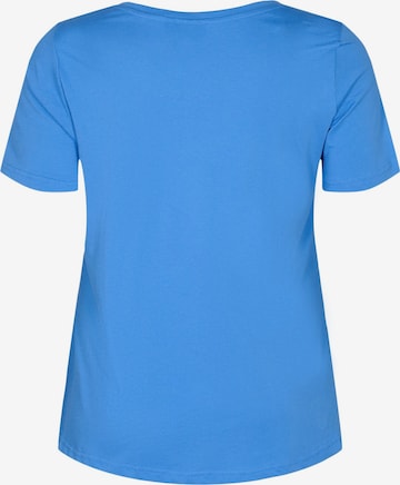Zizzi Shirt 'VVERA' in Blue