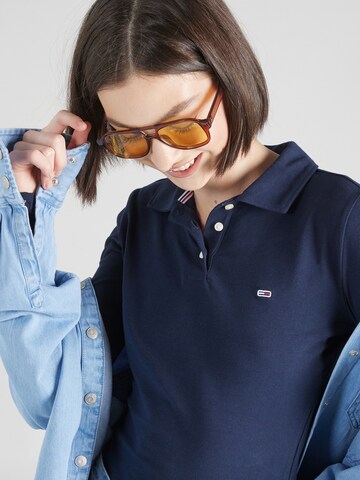 Tommy Jeans Shirt  'ESSENTIAL' in Blau