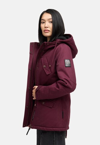 Parka d’hiver 'Manolya' MARIKOO en rouge