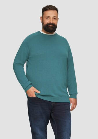 Pull-over s.Oliver en vert : devant