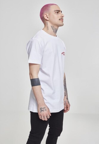 Mister Tee Shirt 'Giuseppe's Pizzeria' in White