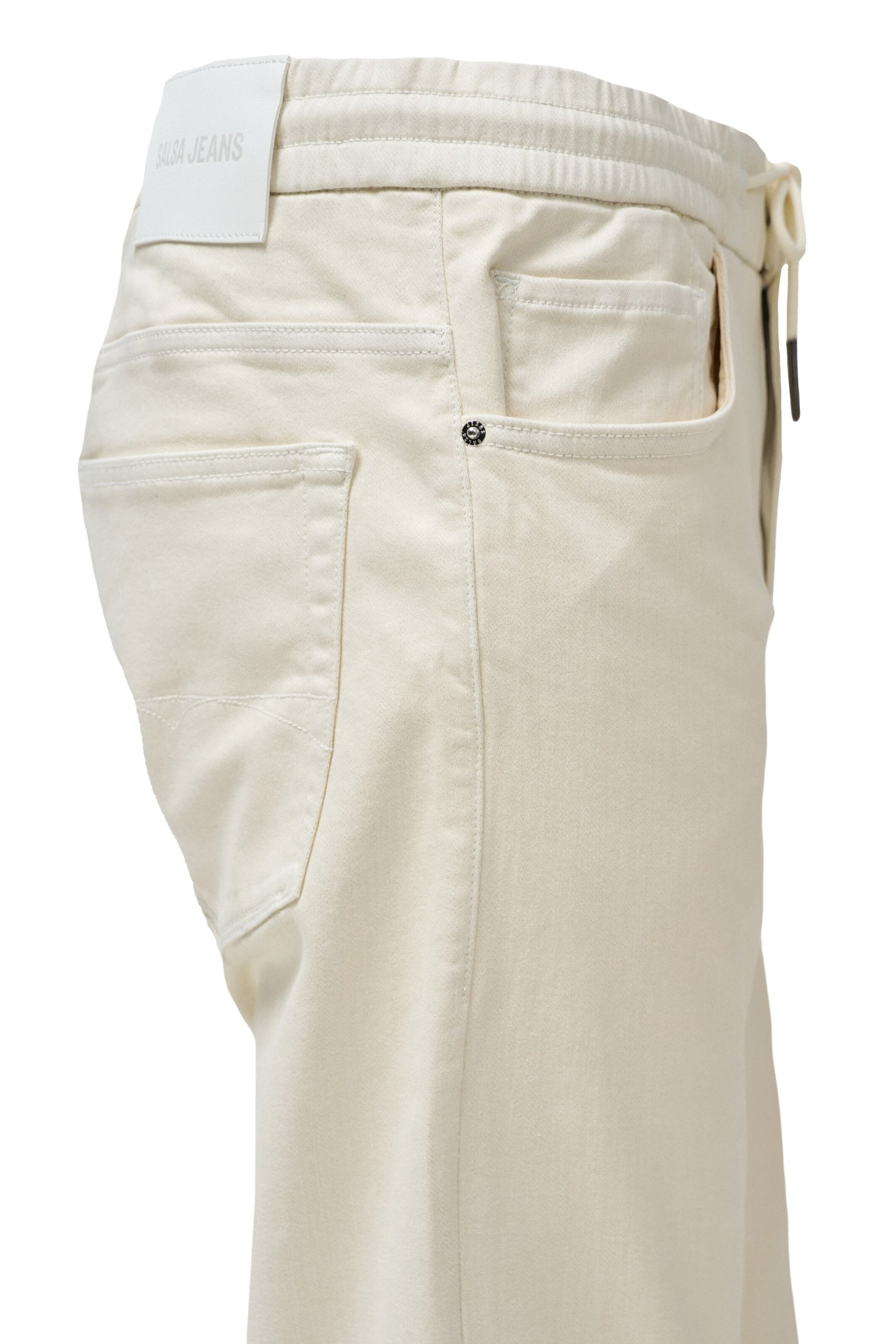 Regular Pantalon chino Salsa Jeans en beige