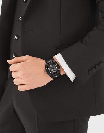 Philipp Plein - Reloj analógico 'The Skeleton' en negro