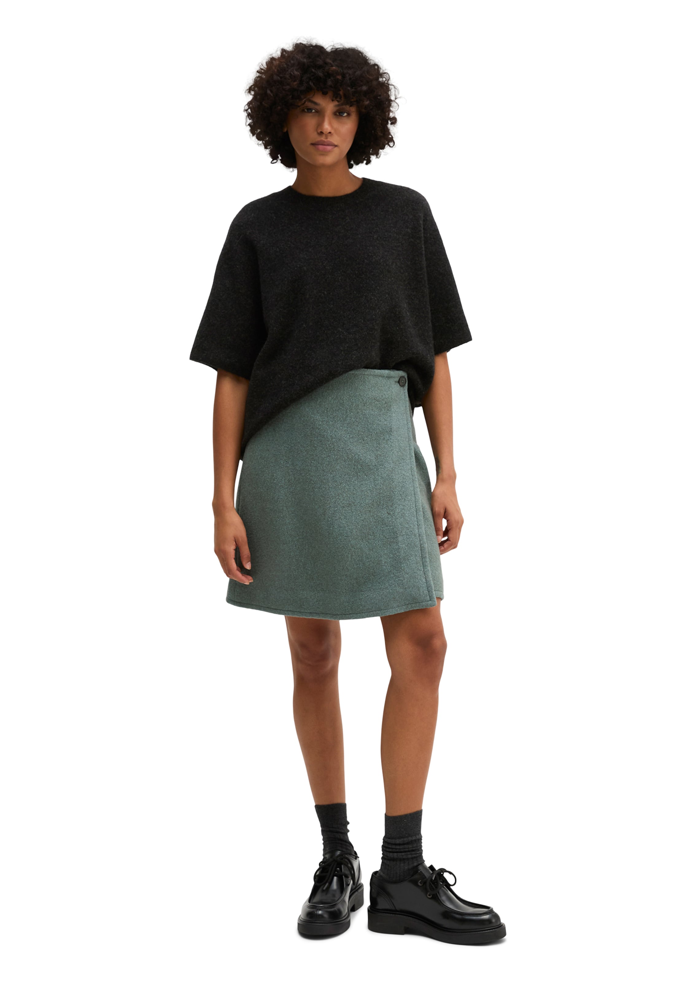 Marc O'Polo Skirt in Grey: front