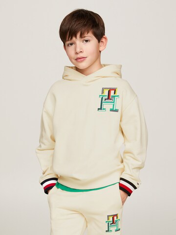 TOMMY HILFIGER Sweatshirt in Beige: predná strana