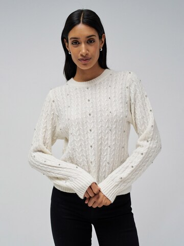 Salsa Jeans Sweater in Beige: front