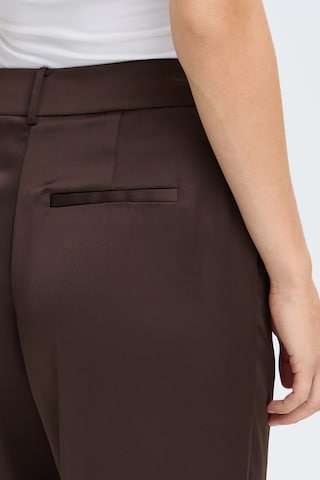 Wide Leg Pantalon à plis 'BYEVIE' b.young en marron