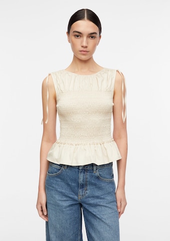 COMMA Blusentop in Beige: Vorderseite