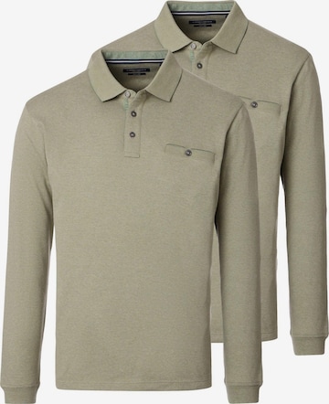 CASAMODA Shirt 'Basic' in Groen: voorkant