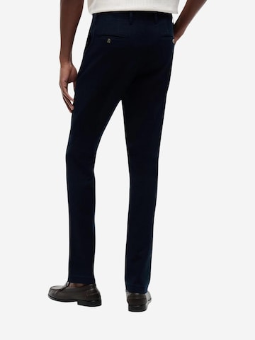 TOMMY HILFIGER Slimfit Broek 'Denton' in Blauw