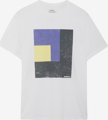 ECOALF T-shirt 'Tries' i vit: framsida