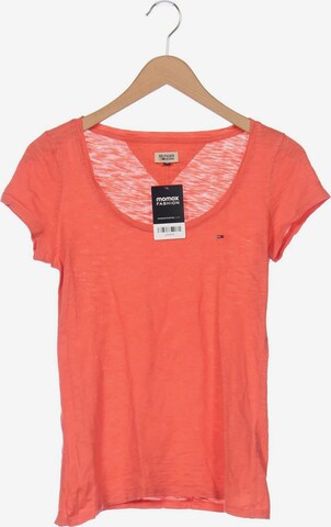 Tommy Jeans T-Shirt S in Orange: predná strana