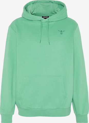 CHIEMSEE Sweatshirt in Grün: Vorderseite