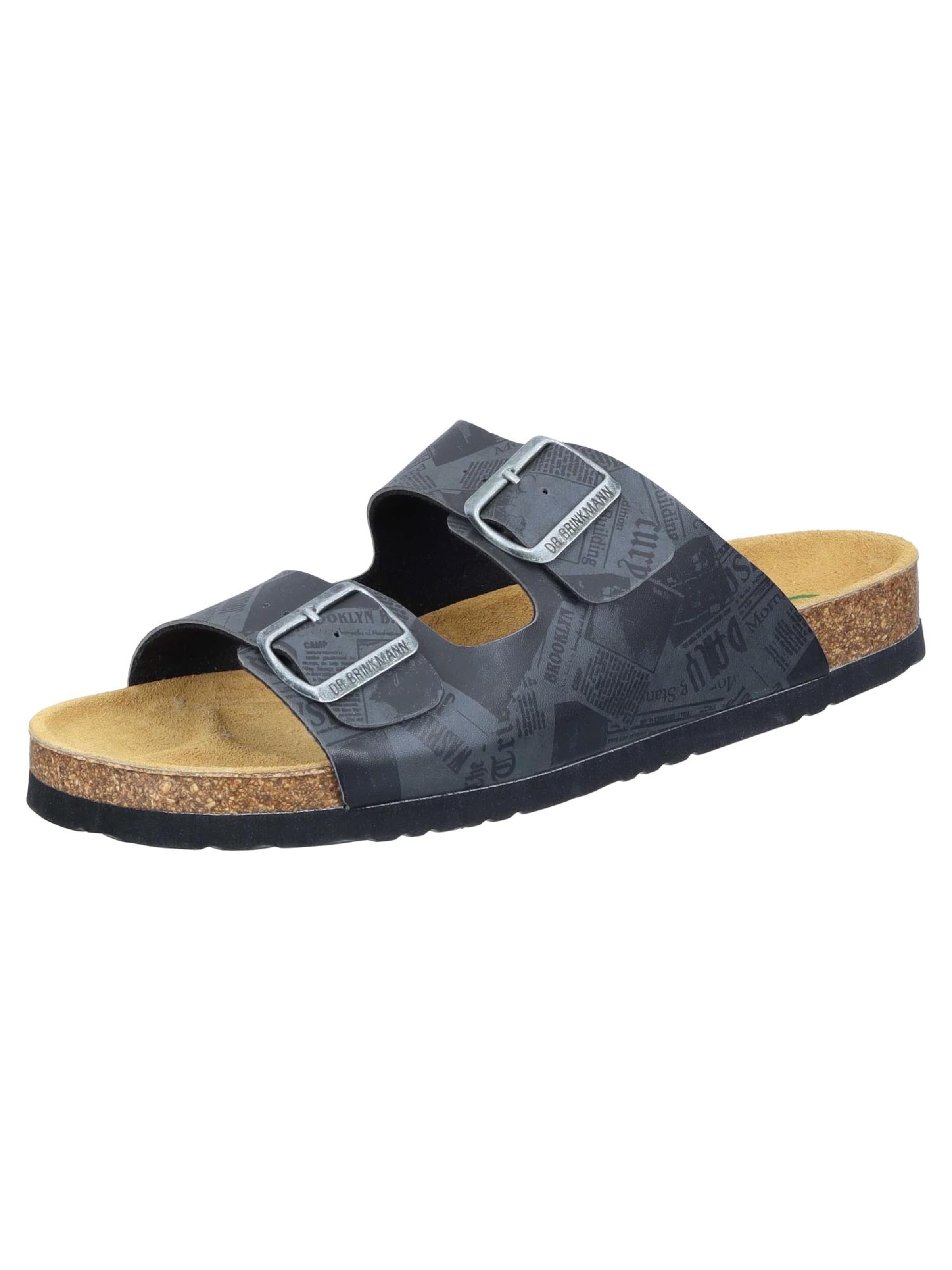 DR. BRINKMANN Mules 'Bonillo' in Grey