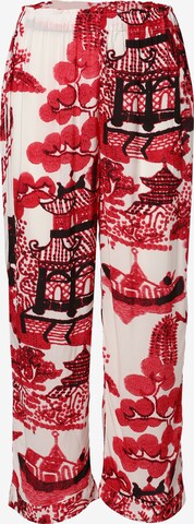 Marie Lund Pajama Pants in Red