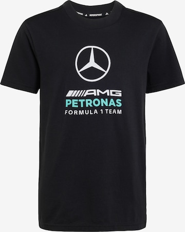 ADIDAS PERFORMANCE - Camisa funcionais 'Mercedes - Amg Petronas Formula 1 Team' em preto: frente